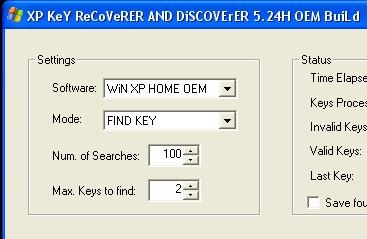 XPKeyOEM v5.24 - Генератор ключей для Windows XP Professional RUS и Windows